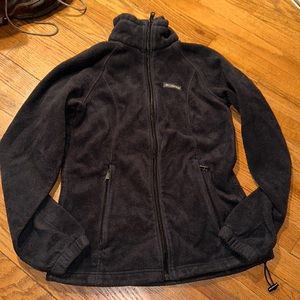 Columbia zip up fleece light weight jacket